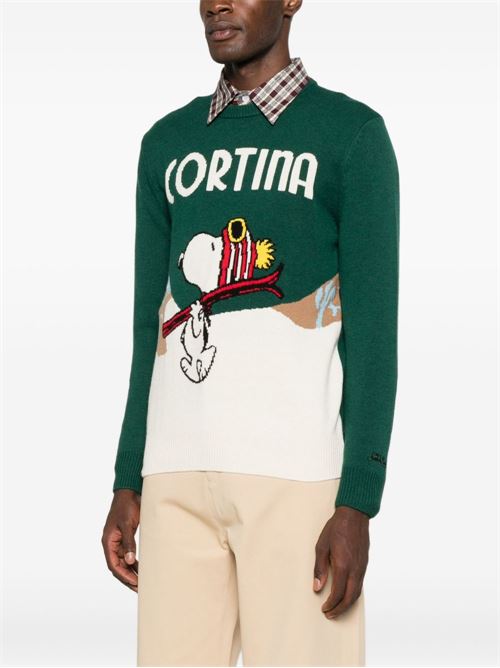 Maglia uomo girocollo Cortina Snoopy MC2 SAINT BARTH | HERONC01149I